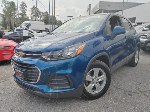 Chevrolet Trax LS usado (2019) color Azul financiado en mensualidades(enganche $73,750 mensualidades desde $4,278)