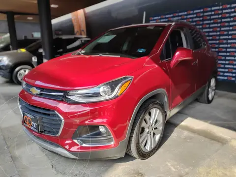 Chevrolet Trax Premier Aut usado (2020) color Rojo financiado en mensualidades(enganche $81,750 mensualidades desde $6,251)