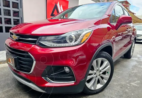 Chevrolet Trax Premier Aut usado (2020) color Rojo Victoria financiado en mensualidades(enganche $65,880 mensualidades desde $6,805)