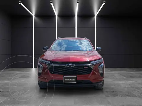 Chevrolet Trax RS usado (2024) color Rojo financiado en mensualidades(enganche $92,960 mensualidades desde $10,596)