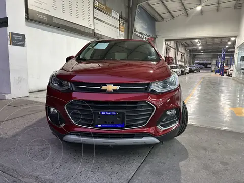 Chevrolet Trax Premier Aut usado (2020) color Rojo Tinto financiado en mensualidades(enganche $160,696 mensualidades desde $8,352)