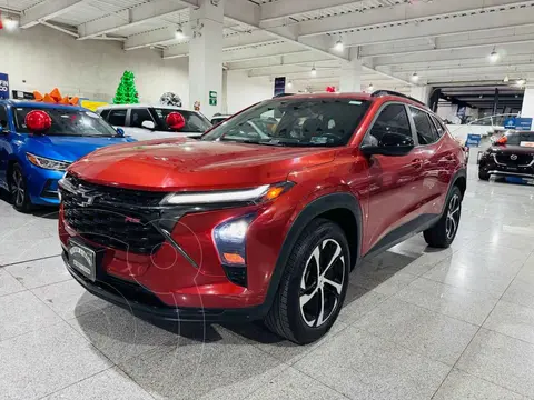 Chevrolet Trax RS usado (2024) color Naranja financiado en mensualidades(enganche $111,044 mensualidades desde $8,495)