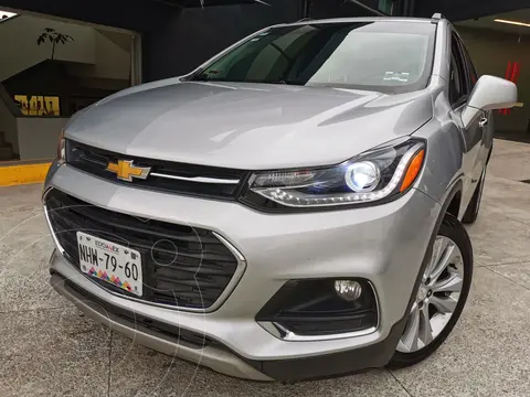 Chevrolet Trax Premier Aut usado (2019) color Gris Metalico financiado en mensualidades(enganche $86,250 mensualidades desde $8,782)