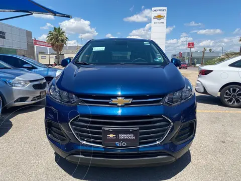 Chevrolet Trax LS usado (2019) color Azul financiado en mensualidades(enganche $72,250 mensualidades desde $7,695)