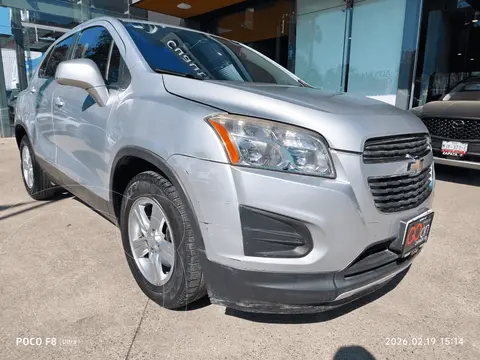Chevrolet Trax LT Aut usado (2015) color CH PLATA BRILLANTE precio $175,000