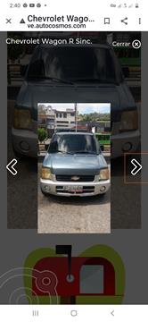 Chevrolet Wagon R Sinc. usado (2002) color Celeste precio u$s1.800