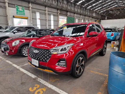 Chirey Tiggo 4 Pro Comfort usado (2023) color Rojo Aden financiado en mensualidades(enganche $95,000 mensualidades desde $9,625)