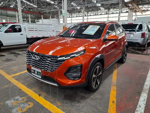 Chirey Tiggo 4 Pro Luxury usado (2024) color Rojo Aden financiado en mensualidades(enganche $72,900 mensualidades desde $6,300)