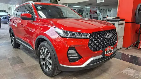 Chirey Tiggo 7 Pro Luxury usado (2023) color Rojo financiado en mensualidades(enganche $145,882 mensualidades desde $6,138)