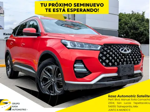 Chirey Tiggo 7 Pro Comfort usado (2023) color Rojo financiado en mensualidades(enganche $133,760 mensualidades desde $5,746)