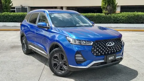 Chirey Tiggo 7 Pro Comfort usado (2023) color Azul financiado en mensualidades(enganche $72,048 mensualidades desde $8,290)