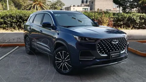 Chirey Tiggo 8 Pro Max Premium 4x4 usado (2023) color Azul financiado en mensualidades(enganche $111,218 mensualidades desde $12,797)