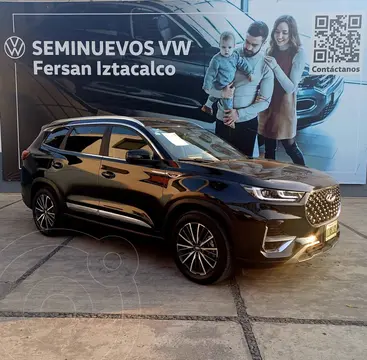 Chirey Tiggo 8 Pro 1.6T Premium usado (2023) color Negro financiado en mensualidades(enganche $100,000 mensualidades desde $14,400)