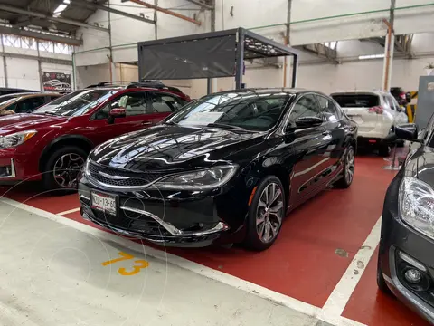 Chrysler 200 200C usado (2015) color Negro financiado en mensualidades(enganche $73,500 mensualidades desde $6,300)