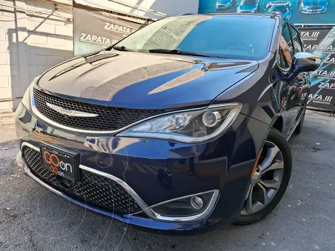 Chrysler Pacifica Limited Platinum usado (2018) color Azul Marino financiado en mensualidades(enganche $112,815 mensualidades desde $8,627)