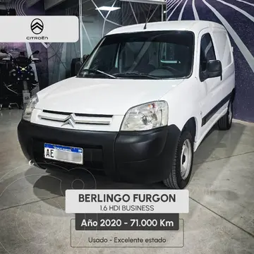 Citroen Berlingo Furgon BERLINGO FURGON 1.6 HDI BUSINESS usado (2020) color Blanco precio $18.300.000