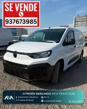 OfertaCitroen Berlingo MCA M Diesel nuevo color Blanco precio $16.550.000