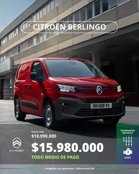 OfertaCitroen Berlingo MCA M Diesel nuevo color Blanco precio $15.980.000