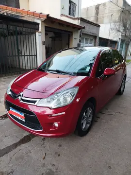 Citroen C3 Feel usado (2016) color Rojo Rubi precio $12.800.000