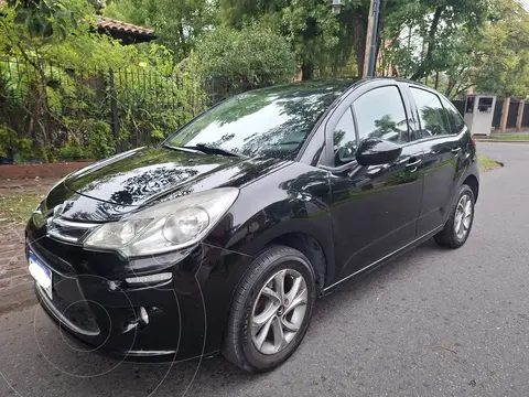 Citroen C3 Feel usado (2016) color Negro precio $13.900.000