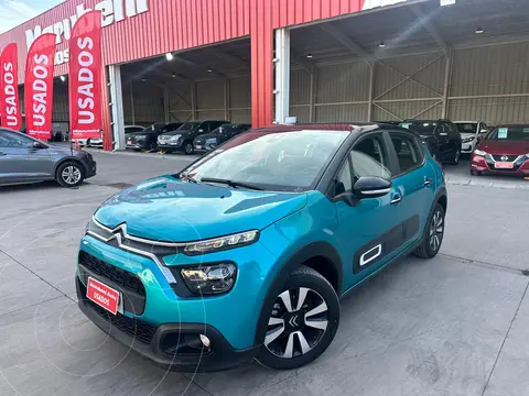 Citroen C3 1.5L BlueHDI S&S100 Shine usado (2024) color Azul financiado en cuotas(pie $2.800.000)