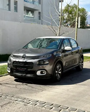 Citroen C3 1.2L PureTech 110 Feel Aut usado (2021) color Gris Aluminium precio $10.990.000