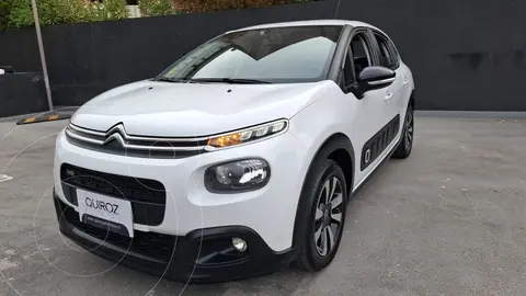 Citroen C3 1.2L PureTech 82 Feel usado (2017) color Blanco precio $6.980.000