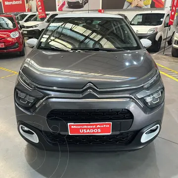 Citroen C3 1.2L PureTech 82 Feel usado (2021) color Gris Aluminium precio $9.490.000