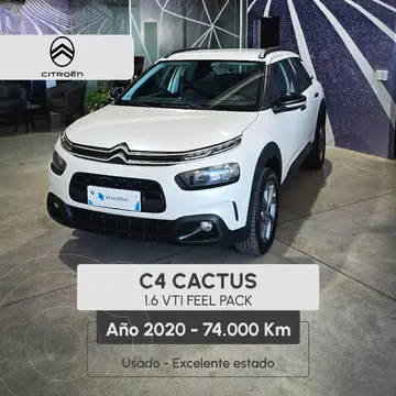Citroen C4 Lounge 1.6 Feel THP Aut usado (2020) color Blanco precio $23.500.000