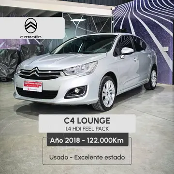 Citroen C4 1.6 HDi SX usado (2018) color Gris precio $16.100.000