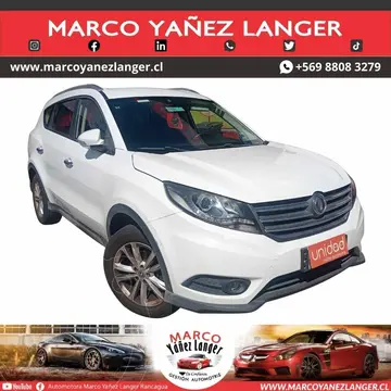 DFSK 580 1.5L T Comfort usado (2018) color Blanco precio $8.490.000