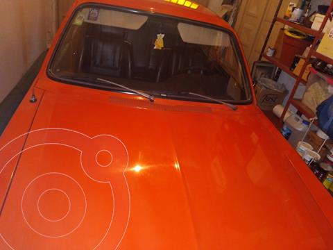 Dodge 1500 -4L 8v usado (1982) color Naranja Metalico precio u$s5.000
