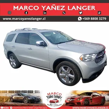 Dodge Durango Citadel 4x4 usado (2013) color Plata precio $11.690.000