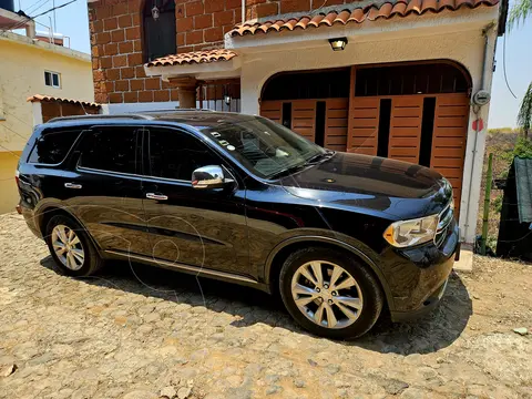 Dodge Durango 5.7L Crew Luxe 4x2 V8 usado (2012) color Negro precio $199,000