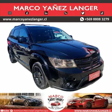 Dodge Journey SE 2.4L 3Corridas usado (2015) color Negro precio $8.490.000