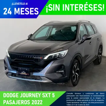 Dodge Journey SXT usado (2022) color Negro financiado en mensualidades(enganche $112,606 mensualidades desde $8,682)