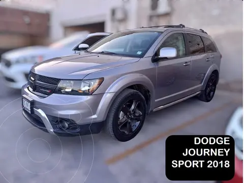 Dodge Journey SXT Sport 2.4L 7 Pasajeros usado (2018) color Gris precio $270,000