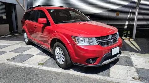 Dodge Journey SXT 2.4L 7 Pasajeros Lujo usado (2017) color Rojo precio $290,000