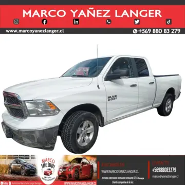 Dodge Ram 1500 5.7L Limited usado (2018) color Blanco precio $27.490.000