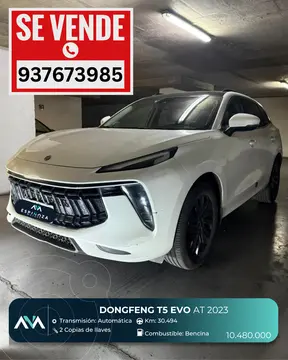 Dongfeng T5 Evo Noble usado (2023) color Blanco precio $10.480.000
