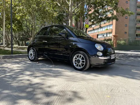 FIAT 500 1.2L Pop Aut usado (2014) color Negro precio $7.190.000