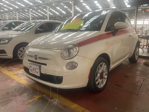Fiat 500 Trendy Aut usado (2015) color Blanco financiado en mensualidades(enganche $44,850 mensualidades desde $4,485)