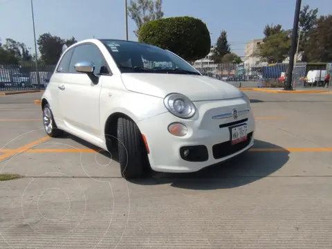 Fiat 500 Sport usado (2015) color Blanco precio $189,000