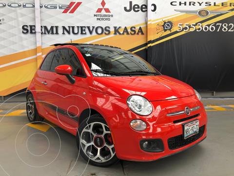 Fiat 500 Lounge usado (2017) color Naranja precio $225,000