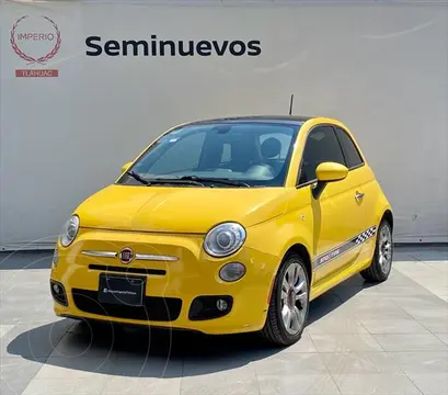 foto Fiat 500 Sporting usado (2016) color Amarillo precio $239,900