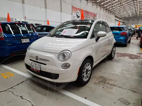 Fiat 500 Trendy usado (2015) color Blanco financiado en mensualidades(enganche $49,000 mensualidades desde $4,250)