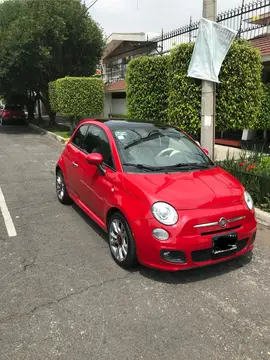 Fiat 500 Sport Aut usado (2015) color Rojo precio $175,000