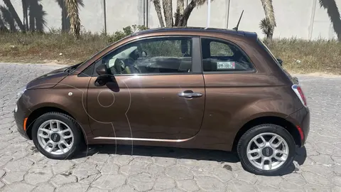 Fiat 500 Pop Aut usado (2013) color Marron precio $130,000