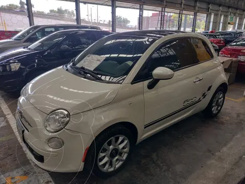 Fiat 500 Easy Aut usado (2016) color Blanco financiado en mensualidades(enganche $47,500 mensualidades desde $5,250)