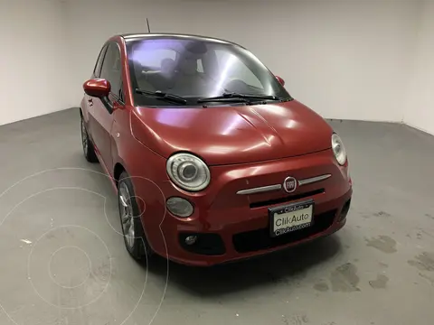 Fiat 500 Sport Aut usado (2014) color Rojo financiado en mensualidades(enganche $26,000 mensualidades desde $4,600)